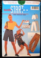 3216 SO SO EZ PANTS, SHORTS 2 PC PATTERN 8-26